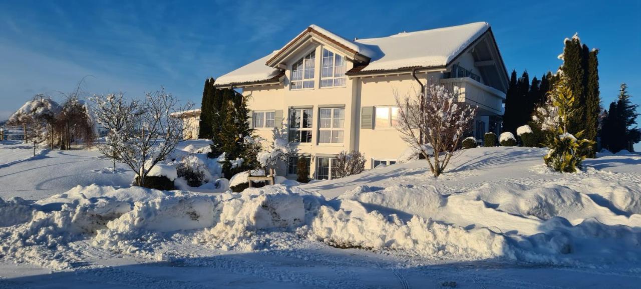 Ferienwohnung Hensel Am Herzmannser See Waltenhofen Dış mekan fotoğraf